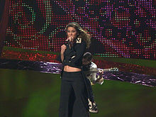 Boka tijdens het Eurovisie Songfestival 2008