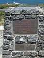 Commemorating the start of Flinders charting of Australian coastline - at the Point Matthew Lookout east of Cape Leeuwin