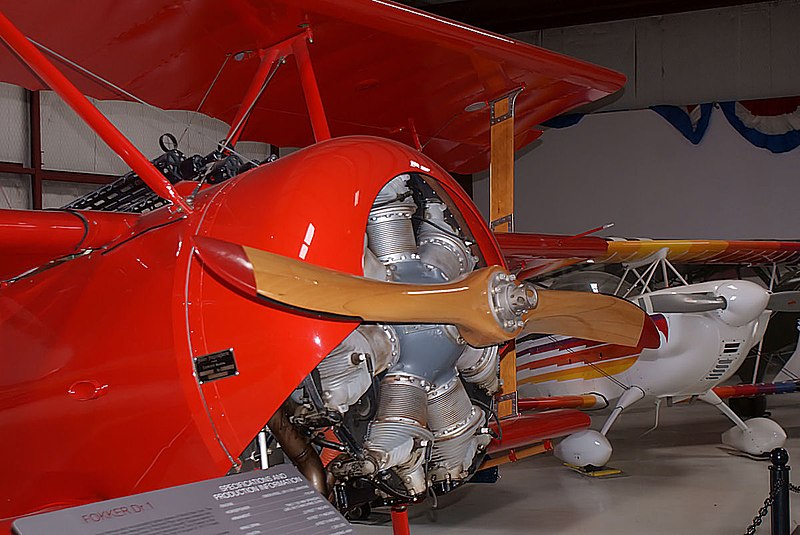 File:Fokker Dr.I Manfred Von Richthofen RNose CFM 7Oct2011 (15138419119).jpg