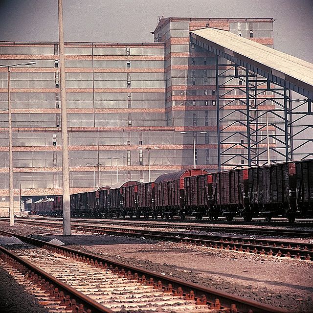 A German freight train