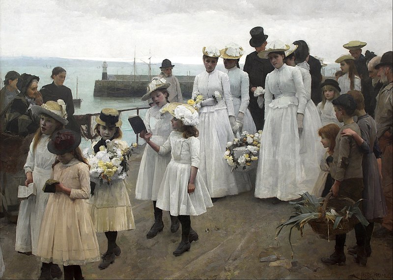 File:Frank Bramley - For of Such is the Kingdom of Heaven - Google Art Project.jpg