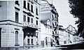 Frankfurt-Bockenheim, Blick in die Kurfürsten­straße, 1908