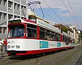 tram type GT8N at Stühling bridge near central station