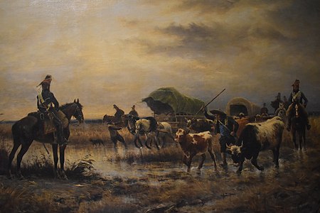 Convoi dans les marais de Quiberon, 1794