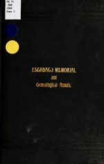 Thumbnail for File:Genealogical annals of Anthony and Barbara Eschbach (IA genealogicalanna00esch).pdf