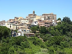 Skyline of Genzano di Roma