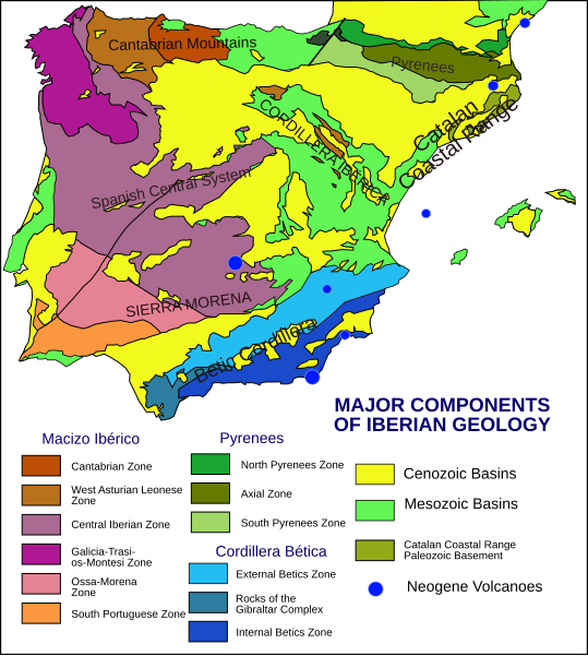 File:Geological units of the Iberian Peninsula EN.svg