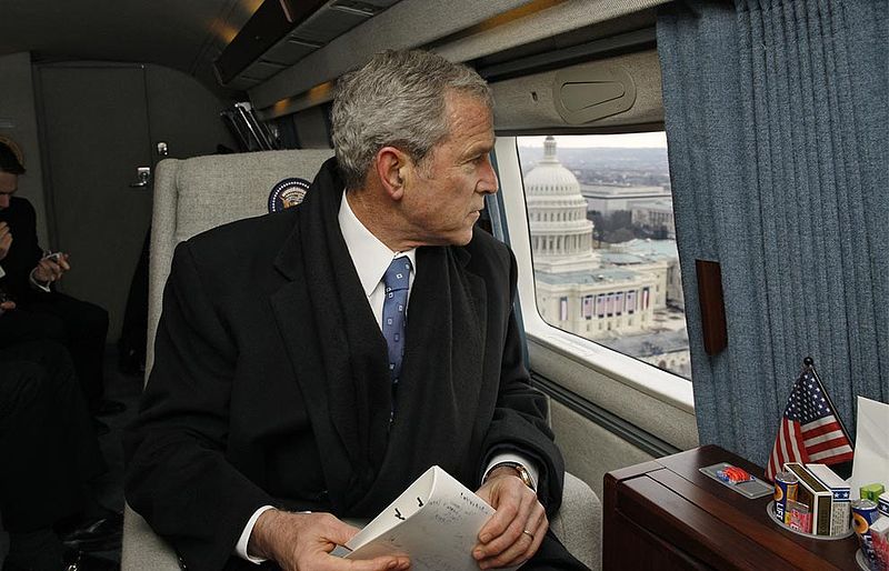 File:George W. Bush in Marine One.jpg