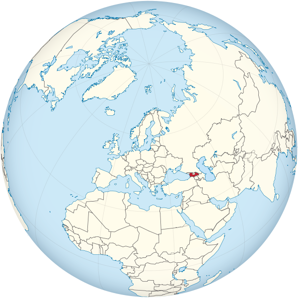 File:Georgia on the globe (claimed hatched) (Europe centered).svg