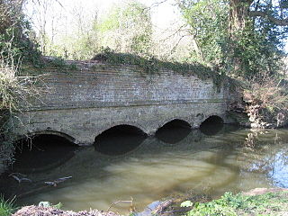 Cranleigh Waters River in Surrey, England