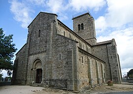 Die Kirche in Gourdon