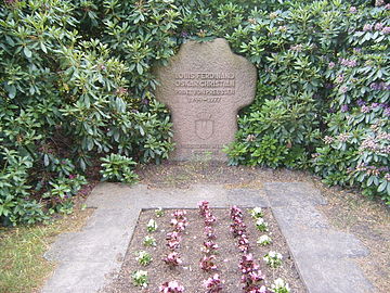 ブレーメン近郊のフィッシャーフーデにあるルイ・フェルディナントの墓