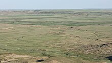 West Block viewed from the summit of 70 Mile Butte Grasslands National Park GNP 29.jpg