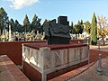 Grave of Joaquin Rodrigo, Aranjuez, Spain (statue).jpg