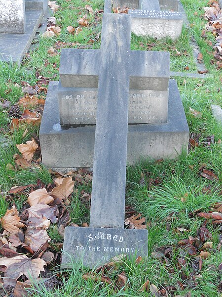 File:Grave of Joseph Jackson Howard in Twickenham Cemetery.JPG