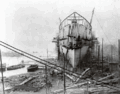SS Great Eastern before her launching, 1857