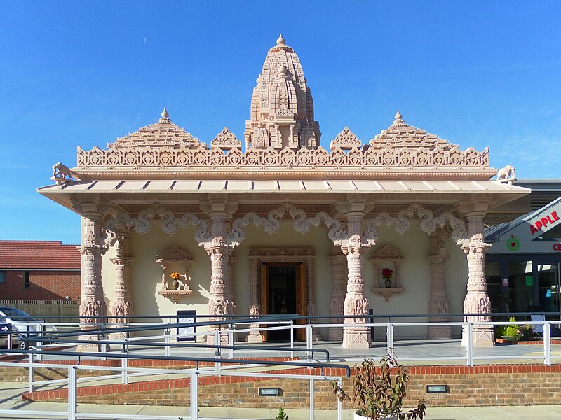 File:Gurjar Hindu Temple, Apple Tree Centre, Ifield, Crawley (October 2011) (5).jpg