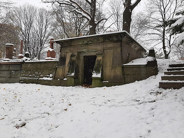 The Gzowski Family Mausoleum in which Gzowski is interred