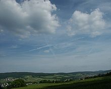 Blick über die Gemeinde Hauneck