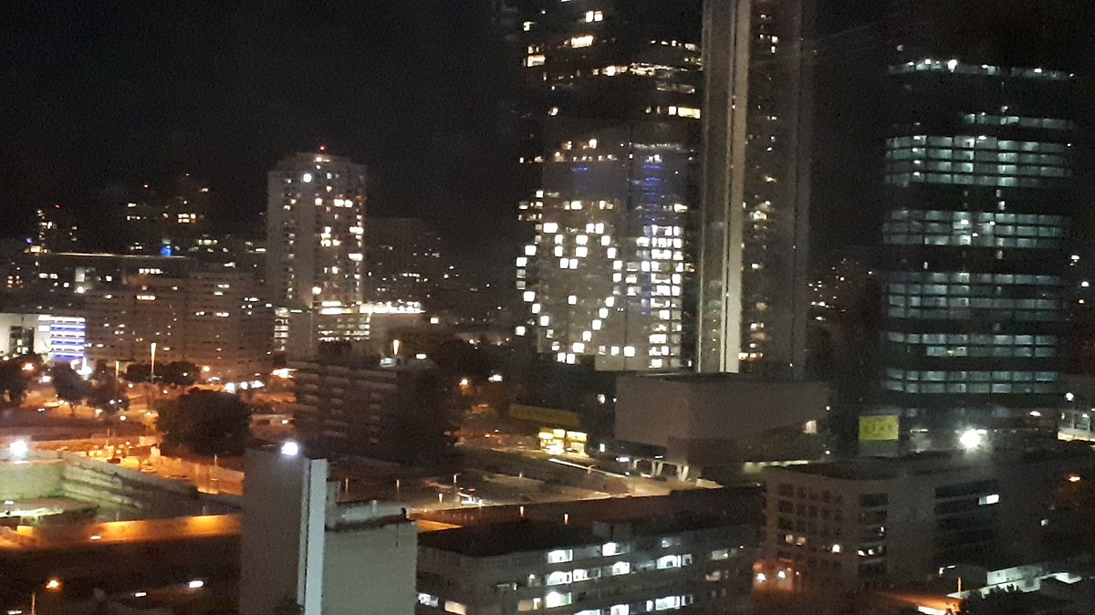 heart city lights