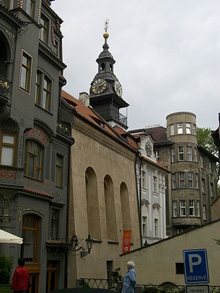 <span class="mw-page-title-main">High Synagogue (Prague)</span> Synagogue in Prague, Czech Republic