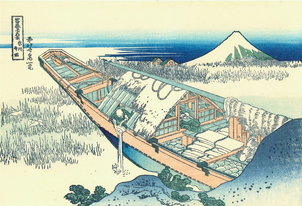 File Hokusai19 Ushibori Jpg 维基百科 自由的百科全书