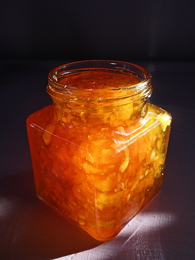 Homemade marmalade, England.jpg