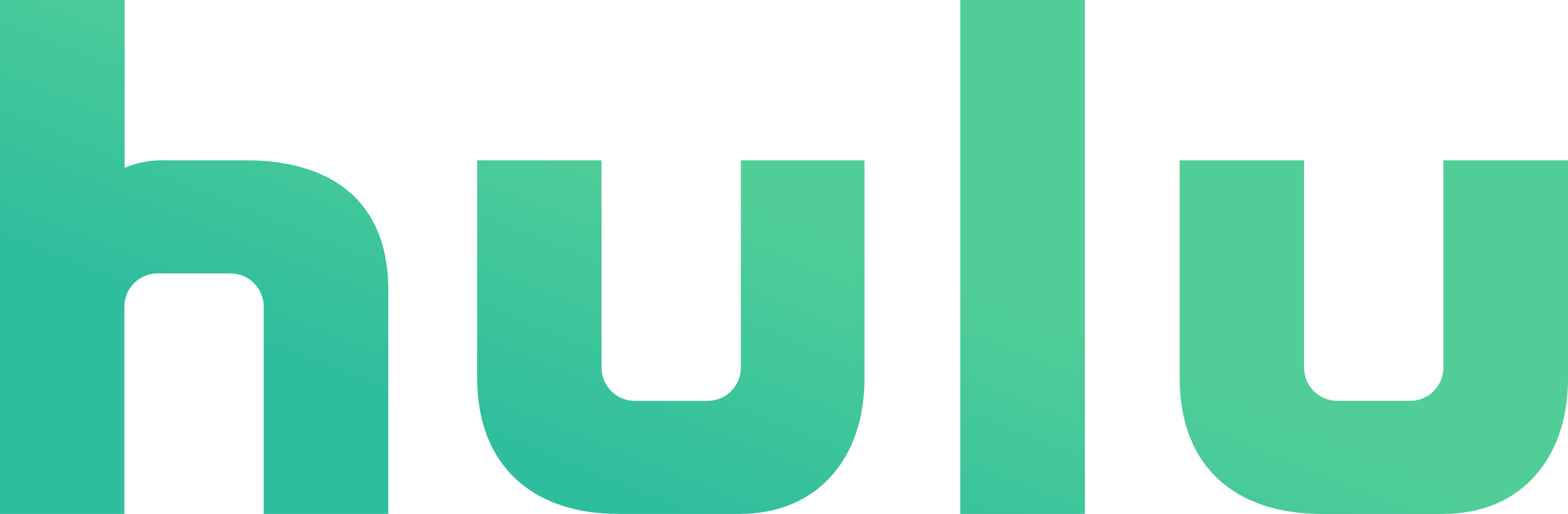 Transparent white hulu logo free png stock. 