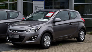 Hyundai i20 1.2 Intro Edition (Facelift) – Frontansicht, 15. Juli 2012, Düsseldorf