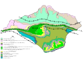 Geological map of the island 