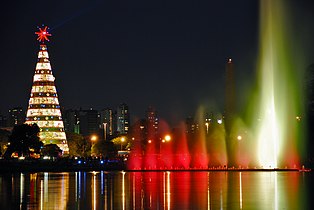 Christmas tree in São Paulo, 2007