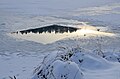 Ice hole for ice swimming, Oberdigisheim