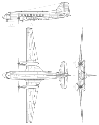 جميع الطائرات الحربية التى أستخدمت من أطراف الحرب 1956 - 1 (البريطانية والفرنسية والأسرائيلية و المصرية) 320px-Iljusin_Il-14.svg