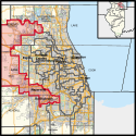 Illinois's 11th congressional district (since 2023).svg