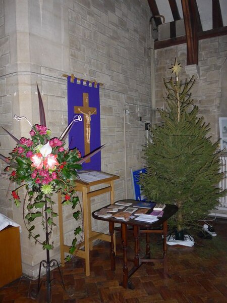 File:Inside All Saints, Roffey (ii) - geograph.org.uk - 3809793.jpg