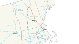 Interstate 93: Interstate Highway in Massachusetts, New Hampshire, and Vermont in the United States