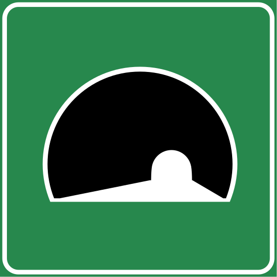 File:Italian traffic signs - galleria.svg