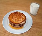 Pannkaka: Historia, Pannkaksvarianter och pannkaksrätter, Pannkaka globalt