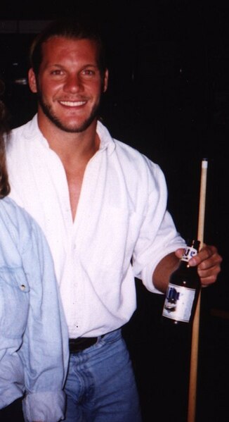 Jericho after a taping of WCW Monday Nitro in 1998