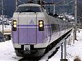 E351系「超級梓」號特急列車 （海之口車站 2007年1月）