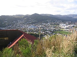 City-end Karori from Wrights Hill