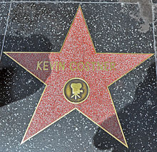 Costner's star on the Hollywood Walk of Fame Kevin Costner - Stella nella Walk of Fame - Hollywood - USA - agosto 2011.jpg