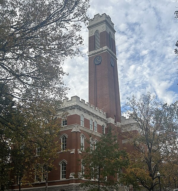 Image: Kirkland Hall at Vanderbilt University