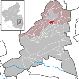 Läget för Kleinkarlbach i Landkreis Bad Dürkheim