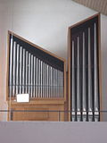 Kleuk organ of the Evangelical Church of Reconciliation Neunburg vorm Wald 01.JPG