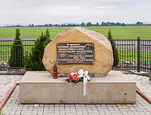 Memorial to students and graduates of the local aviation school killed in World War II