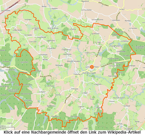 La Chapelle-Thècle with its neighboring towns