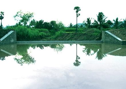 Lake of Rishivandiyam Lake in Rishivandiyam.JPG