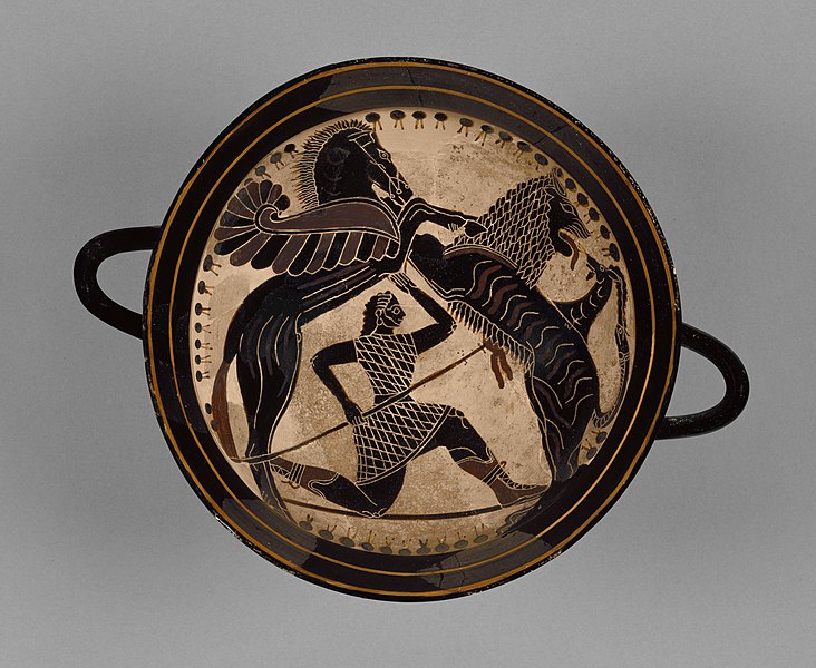 File:Lakonian Black-Figure Kylix; detached fragments.jpg