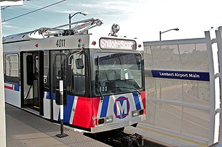 <span class="mw-page-title-main">Lambert Airport Terminal 1 station</span> St. Louis MetroLink station